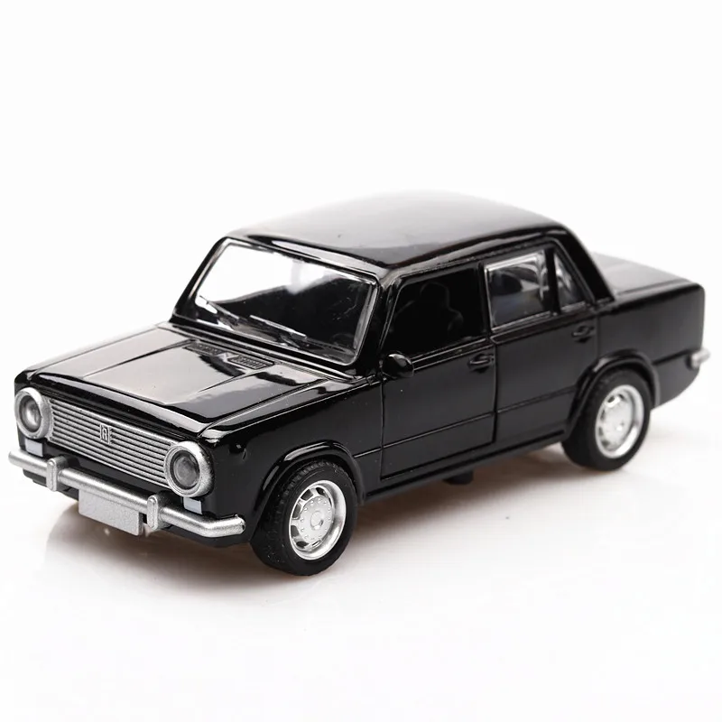 Simulation 1:32 Russian Rada alloy car model,die-cast metal pull back children\'s toy classic car model,free shipping