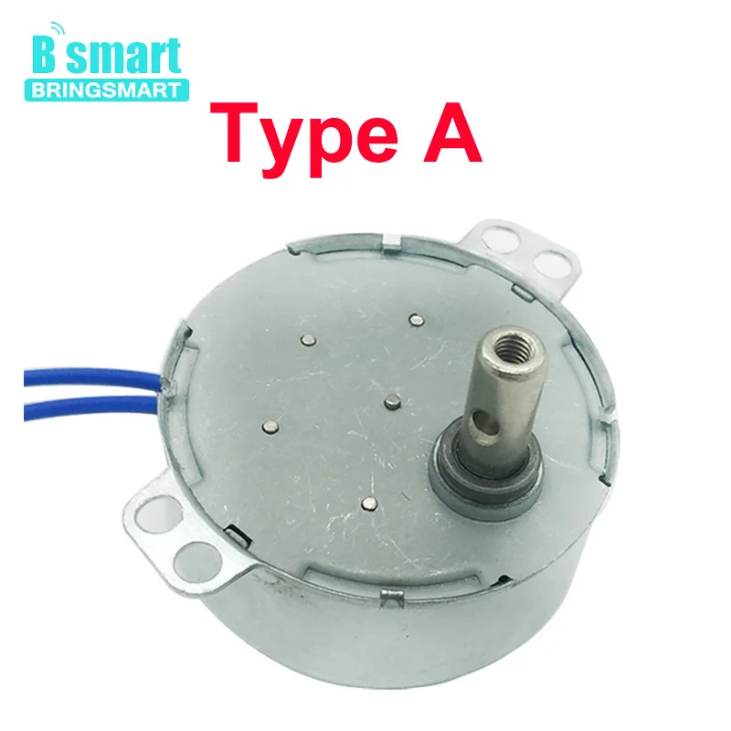 Bringsmart AC 220V TYC-50 Robust Synchronous Motor Large Torque 0.9-70RPM Reversed Reducer CW/CCW Micro Motor 50/60Hz