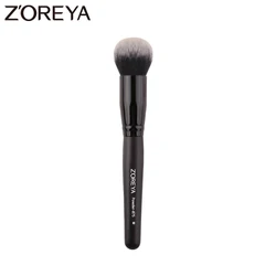 Zoreya Brand Beauty Powder Brush Makeup Brushes  Foundation Round Make Up Cosmetics wooden Brushes Soft hair to face Makeup