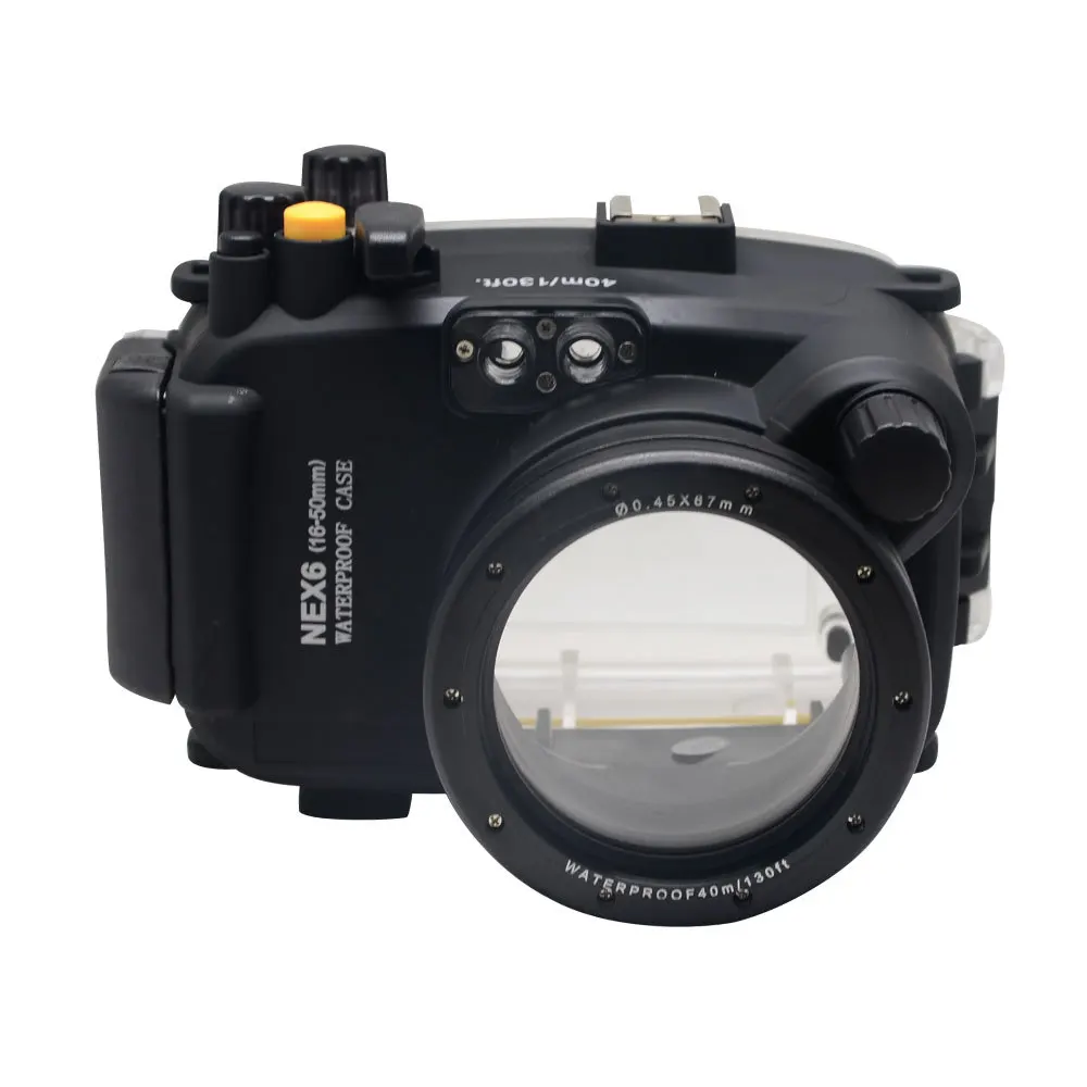 Meikon潜水 カメラ 防水 ハウジングケース用キヤノンg16としてWP-DC52シリコンケース シリコンカバー カメラケー Meikon WP-DC44防水水中ハウジングケース40m⁄130ftfor canon g1x