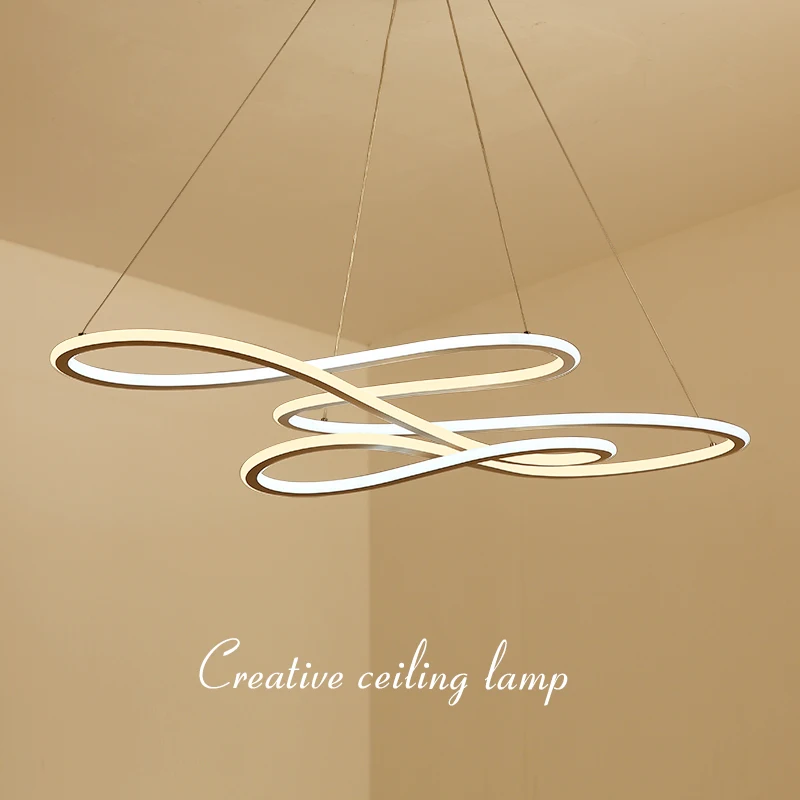 

Double Glow Modern led Pendant Light for Kitchen Dining Living Room suspension luminaire Hanging Pendant Lamp Fixtures