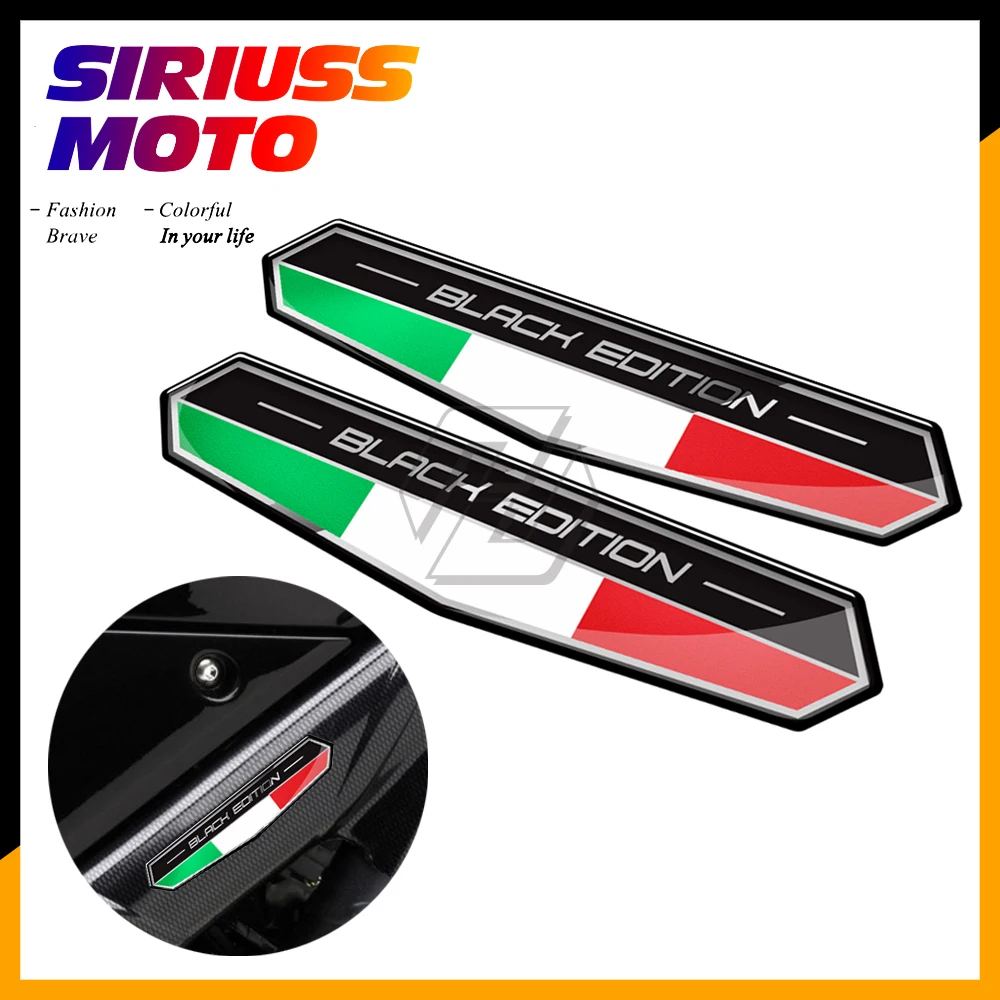 

Italy Flag Sticker Italia Black Edition Decal Case for Aprilia Ducati Triumph Kawasaki Yamaha Honda for Car Decals