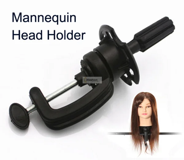 Support de perruque ajustable pour tête de mannequin, outil de coiffure pour salon, modèle pour formation de coiffeur, 1 pièce