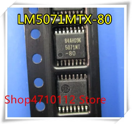 NEW 10PCS/LOT LM5071MT-80 LM5071MT-80/NOPB LM5071MTX-80 LM5071MT 5071MT-80 TSSOP-16