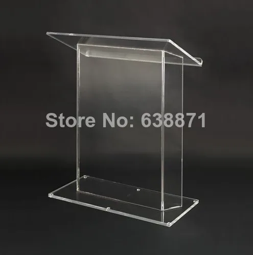 

Free Shiping Super Hot High Quality customized acrylic podium pulpit lectern