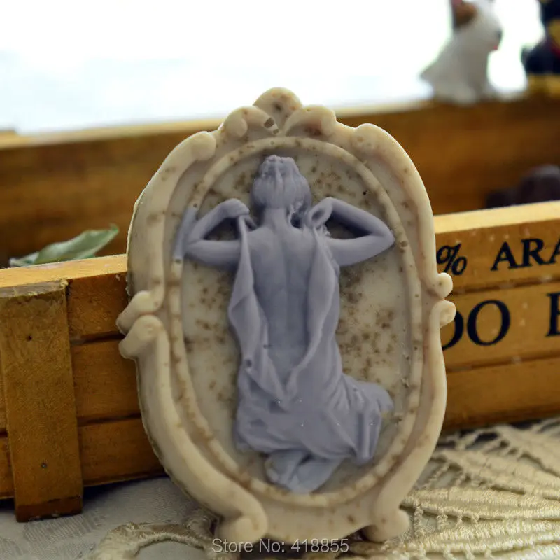 PRZY Silicone Soap Mold Woman's Back Handmade Soaps Diy Mold Candle Molds Silicone Forms Soap Making Mould Aroma Stone Moulds