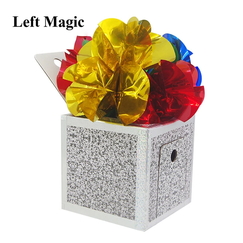 Production Box Magic Tricks Objects Appearing from Empty Box Magia Magician Stage Gimmick Props Mentalism Funny Mystery Box