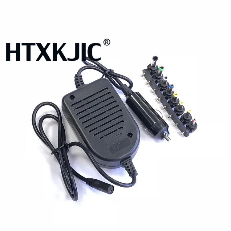 العالمي تيار مستمر 80 واط السيارات السيارات شاحن محولات موائم مصدر تيار مجموعة لأجهزة الكمبيوتر المحمول دفتر 1 قطعة