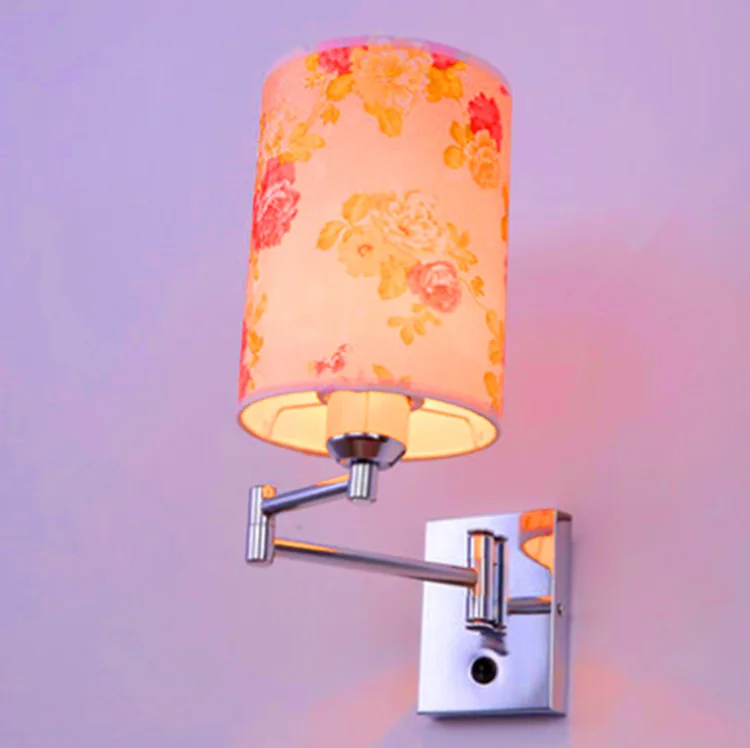 

Chinese Modern fabric wall lamp suitable hotels, guesthouses, homes bedroom, living room and other places aisle