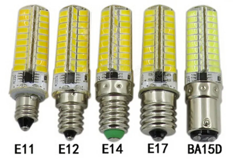 G5.3 24V LED E11 12V E12 24V E14 led GY6.35 12V constant current Silicone LED 24V E17 12V E14 BA15D 12V BA15S 24V LED E11