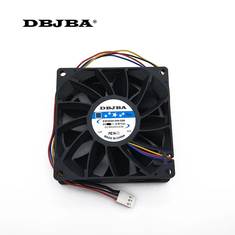 NEW arrive ffb0812sh 12v dual ball bearing fan 8025 8CM 80*80* 25MM ventilation cooling fan 3PIN cpu cooler fan