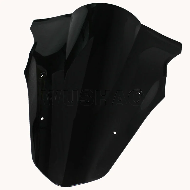 Motorcycle Double Bubble Windshield WindScreen Screen For 2012 - 2014 2015 2016 Kawasaki Ninja 650 ER-6F ER6F EX650 EX 650 F E A