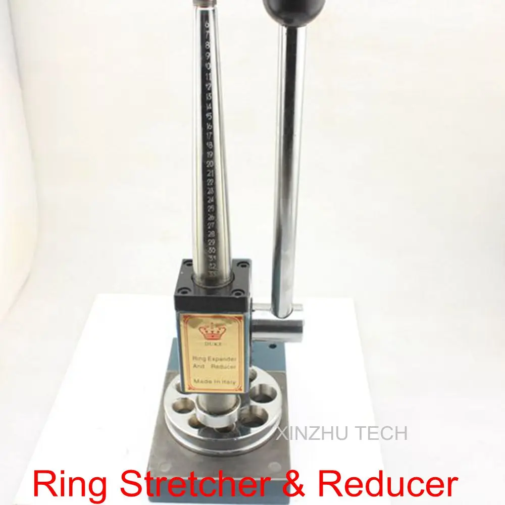 

New Ring Stretcher & Reducer Enlarger Sizer Bench Expander Band Repair Jewelry Tools Equipments 6 Truncks HongKong Size 6-33