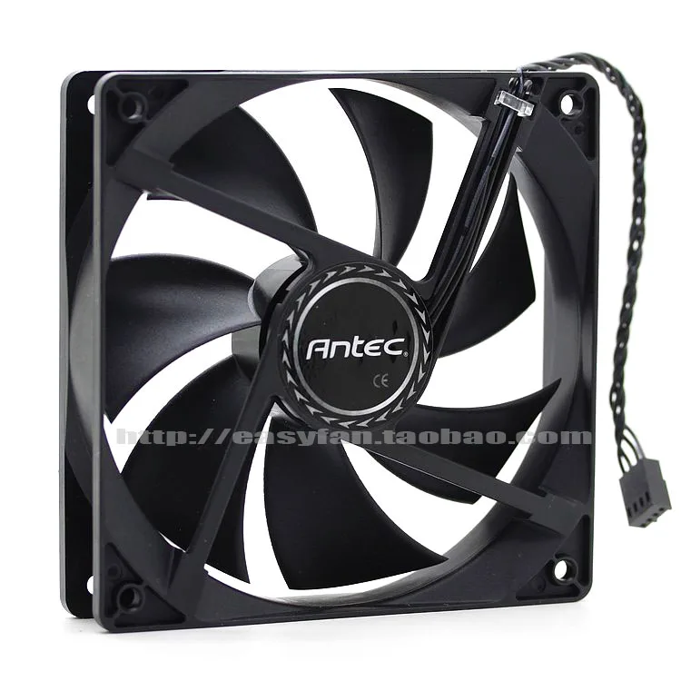 

NEW ANTEC 12cm 12025 12CM Hydraulic bearing 4PIN temperature control PWM cpu ATX silence cooling fan