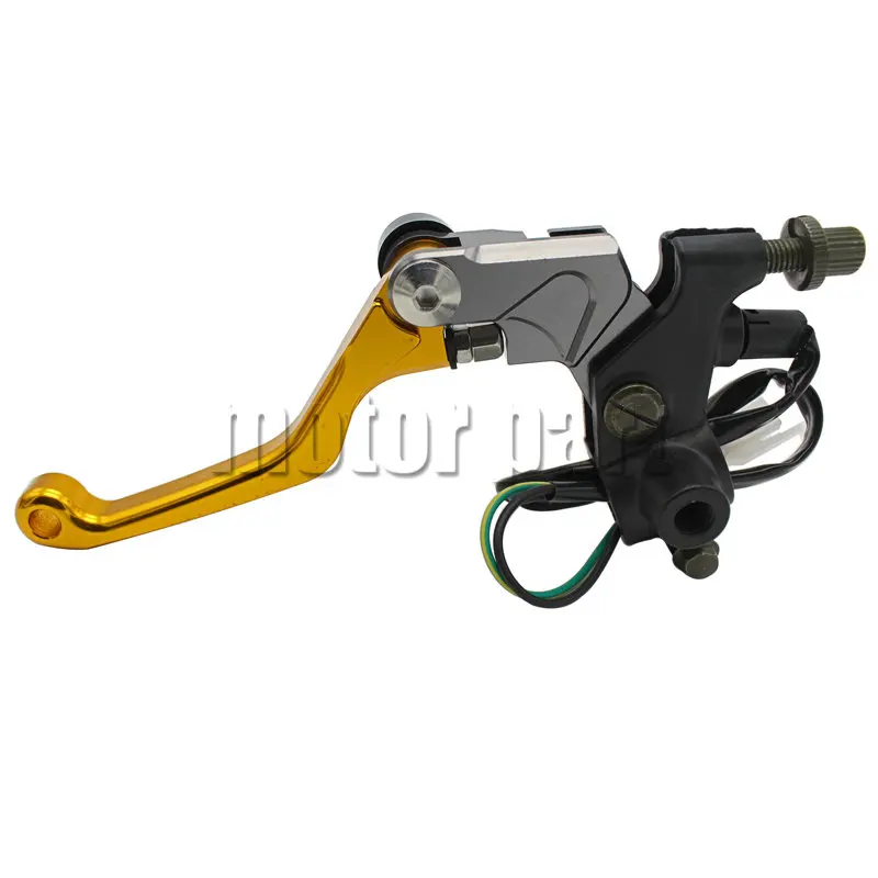 Bicicletas da sujeira 22 MM 7/8 "guidão Hydraulic Brake Cilindro Mestre Reservatório Manetes de Embreagem Para Suzuki RM 125 250 RMZ450 DRZ400 S SM