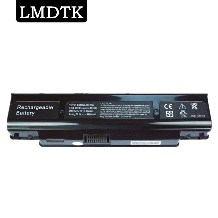 

LMDTK New 6cells laptop battery 2XRG7 D75H4 FIT FOR DELL Inspiron 1120 1121 M101 M101Z M101C M102Z free shipping