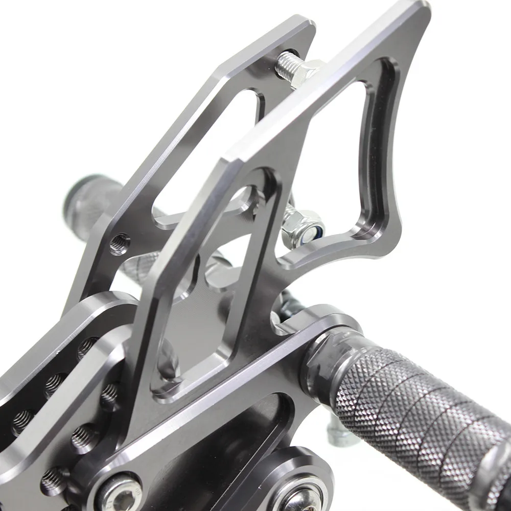 For Yamaha Yzf R3 Mt03 2014-2021 Motorcycle Footrest Footpeg Pedal Foot Peg Rearset  Cnc Aluminum Alloy Rear Set