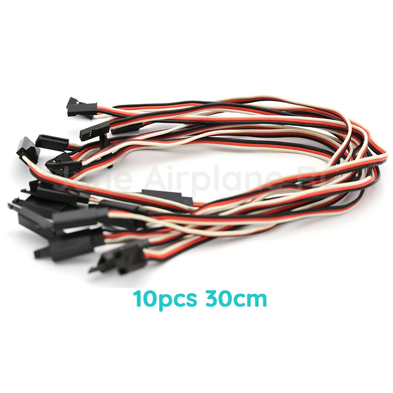 10 pcs Accumula 15 centimetri 30 centimetri 60 centimetri Servo Prolunga del Cavo di Legare Per RC Futaba JR Maschio a femminile