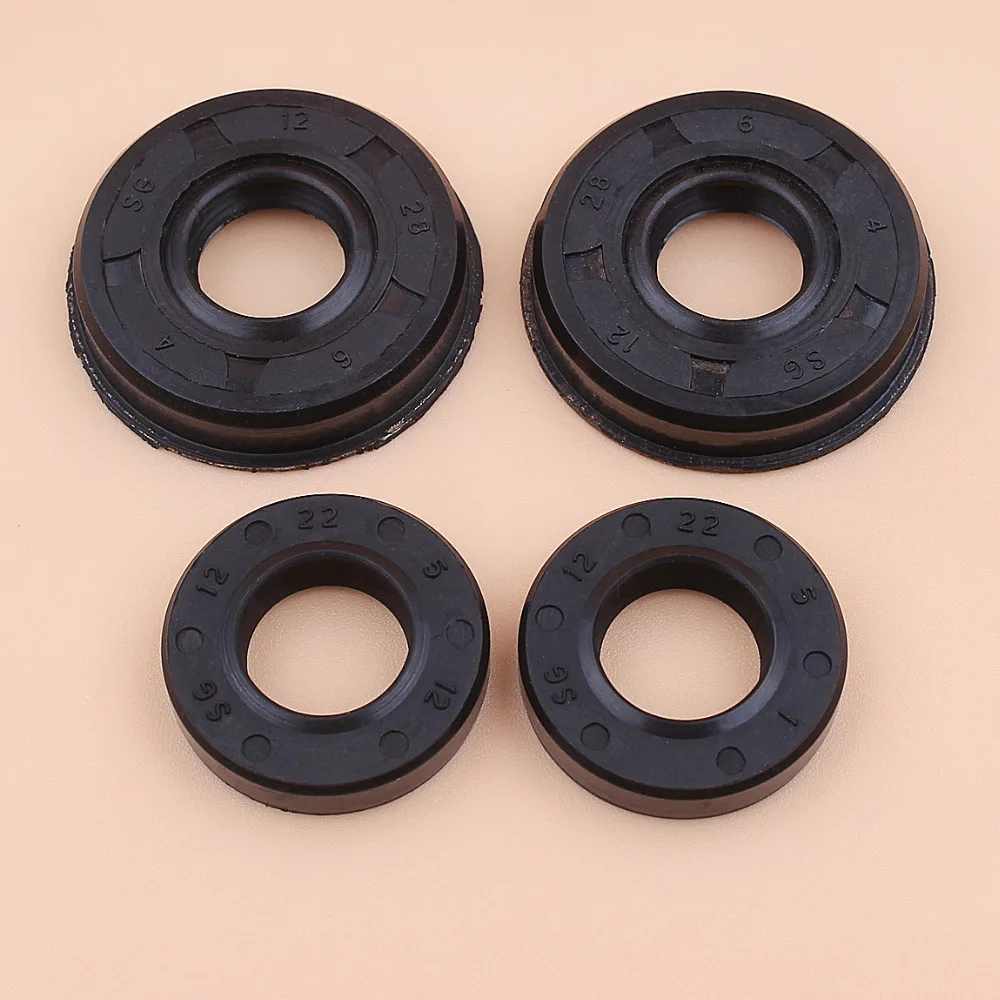 Chinese 2500 Chainsaw Oil Seals Set for 25CC 2500 Chain Saws and Zenoah Komatsu G2500 Small Gas Saw Spares Parts