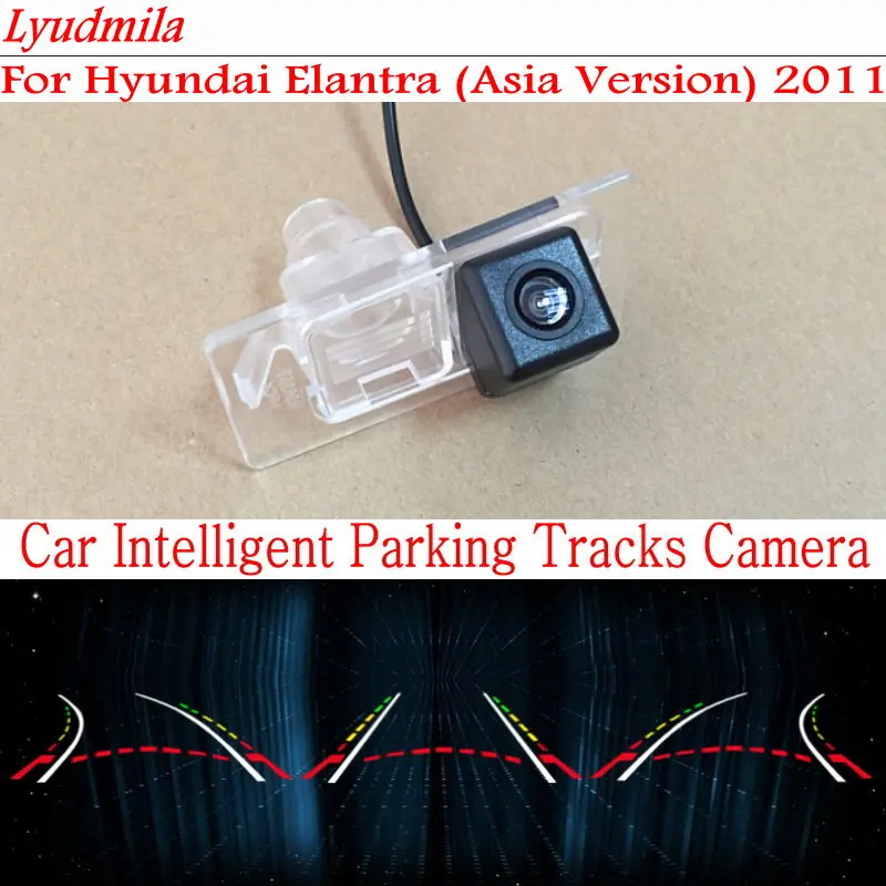 

Lyudmila Car Intelligent Parking Tracks Camera FOR Hyundai Elantra (Asia Version) 2011 / HD Back up Reverse Rear View Camera