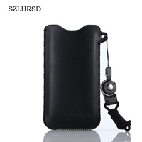 SZLHRSD for Koolnee K1 Trio Mobile Phone Bag for Koolnee Rainbow Case Hot selling slim sleeve pouch cover + Lanyard