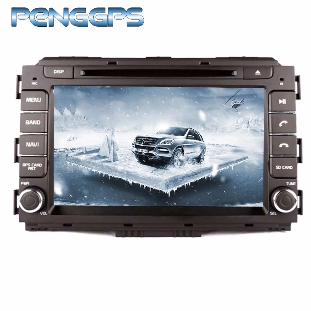 2 Din Car Radio Android 8.0 Car CD DVD Player for KIA Carnival Sedona 2014 2015 2016 2017 GPS Navigation 1080P Video HD Headunit