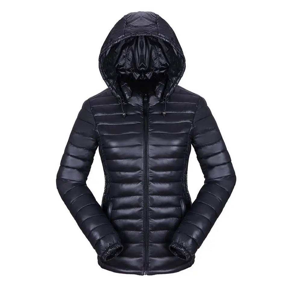 Women Ultra Light Down Jacket Hooded Winter Jacket Women Portable Parka Female Jackets casaco de inverno parkas mujer