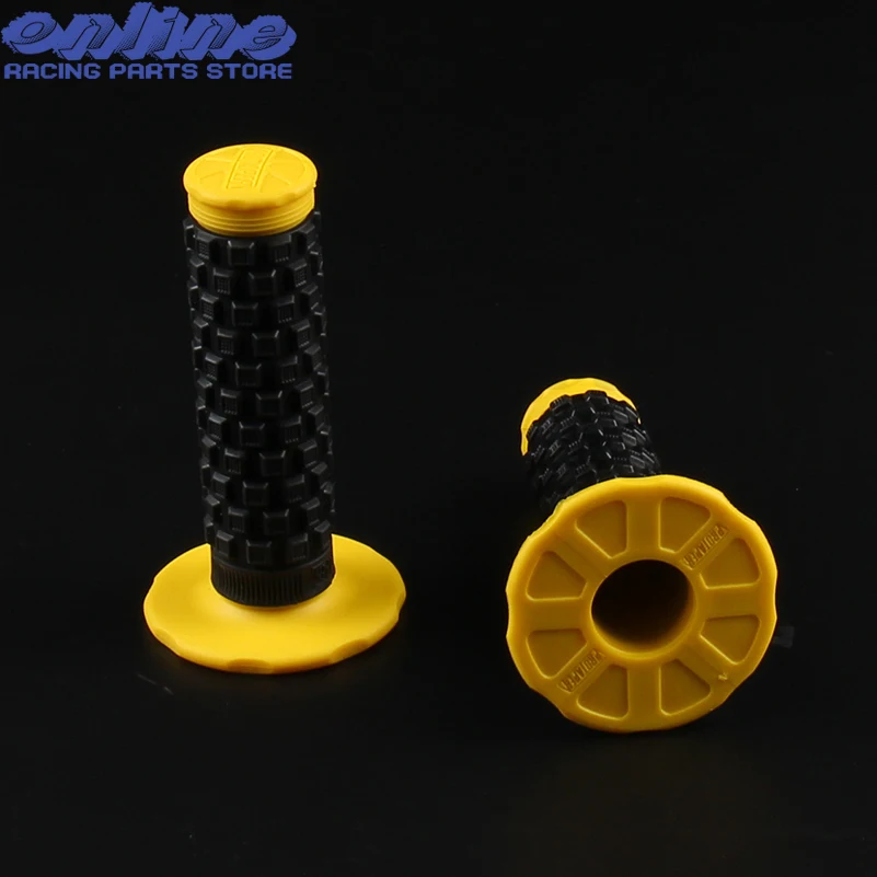 Motorcycle Grip Handle Dirt Bike Rubber Grips 22mm Handle Grip Double Color Top Moto Grips For ATV Motocross Accessories