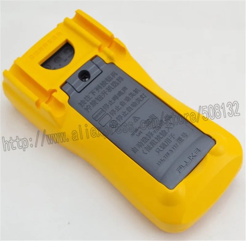 مقياس مزود بإضاءة خلفية متعددة من FLUKE طراز 117C HAVC VoltAlert مقياس مزود بإضاءة خلفية 117 حقيقي RMS FLUKE 117