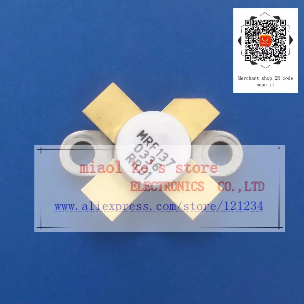 

100%Original: MRF137 mrf137 [ 65V 5A 30W 400MHz ] - High-quality original transistor