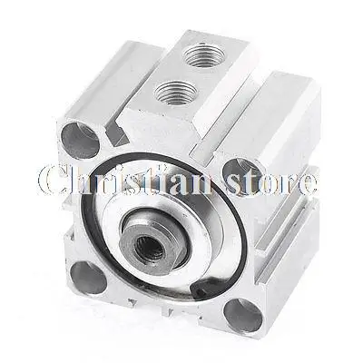 

40mm Bore 10mm Stroke Double Action Pneumatic Air Cylinder 6cm Long