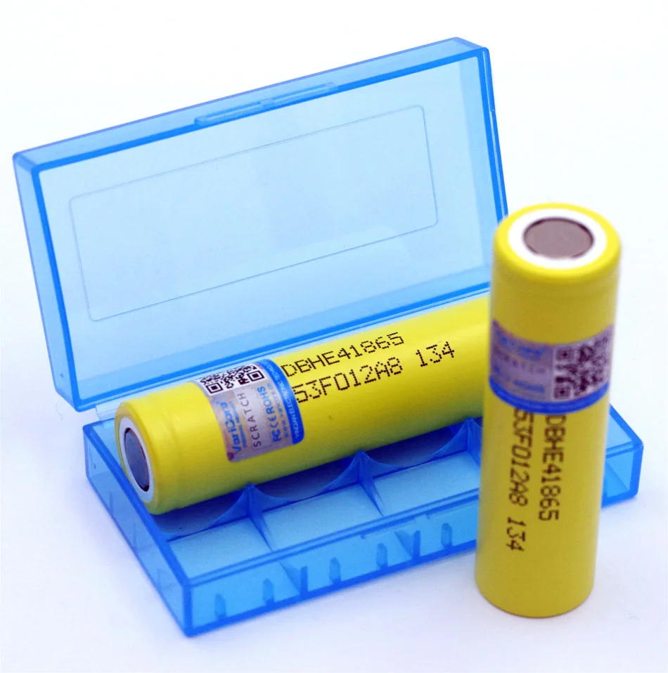 2 sztuk VariCore nowy oryginalny HE4 18650 akumulator litowo-jonowy 3.6V 2500mAh bateria może zachować + schowek