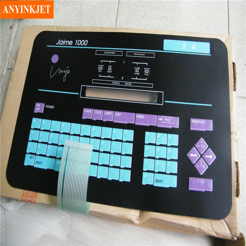 For Imaje S4 classic keyboard membrane keypad display