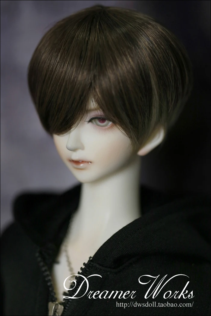 

1/4 1/3 весы BJD/SD аксессуары парик короткие волосы для аксессуаров для кукол BJD, кукла, обувь, одежда и другие D1369 в комплект не входят