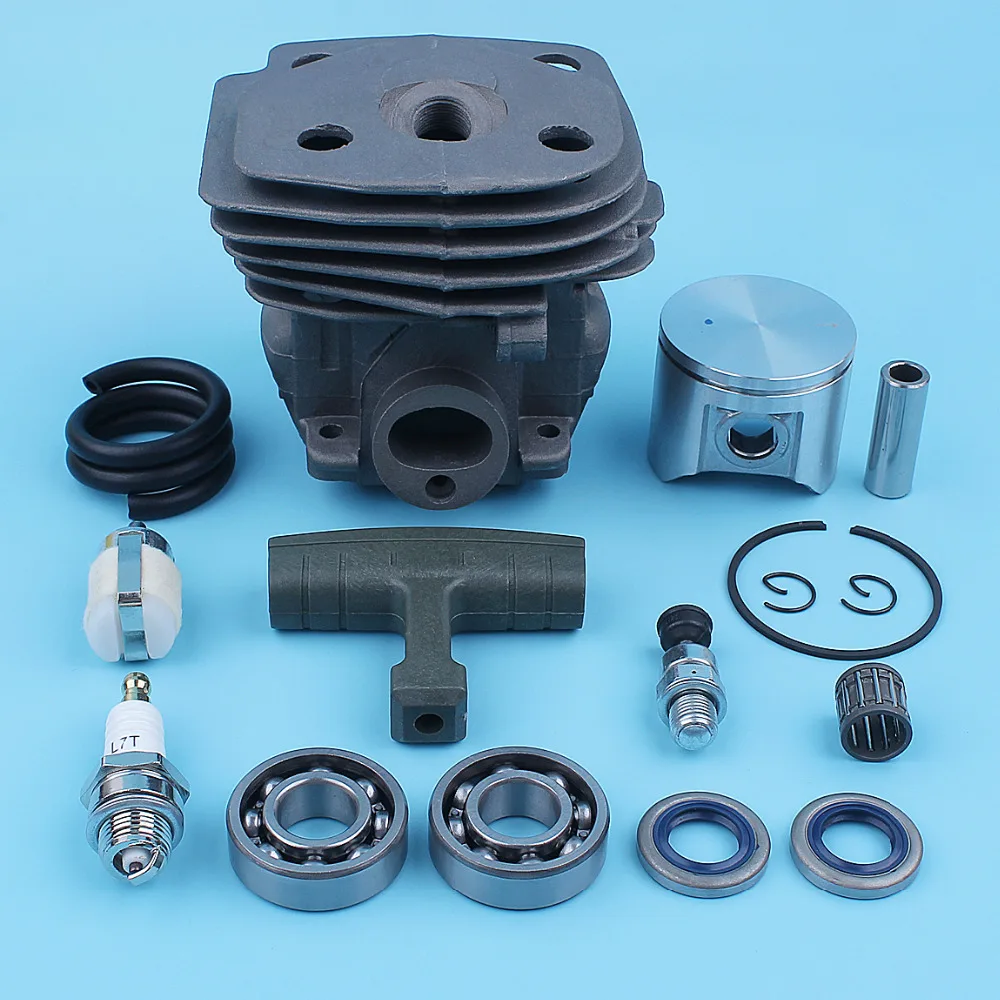 Imagem -03 - Kit de Vedação de Óleo para Pistão de Cilindro 47 mm para Husqvarna 357xp 357 xp 359 Epa 537157302 Motosserra 537248502 Peça de Substituição
