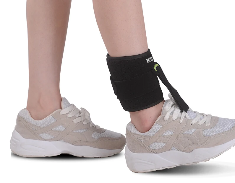 Adjustable Drop Foot Brace AFO AFOs Support Strap Elevator Poliomyelitis Hemiplegia Stroke Universal Size