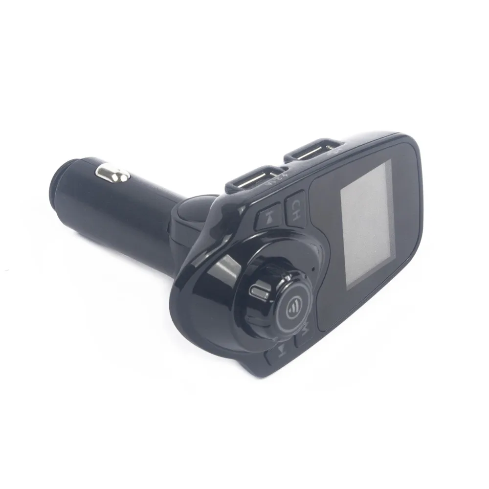 ใหม่ล่าสุดรุ่น T11ชุดแฮนด์ฟรีไร้สายบลูทูธ FM Transmitter Player/Dual USB Charger