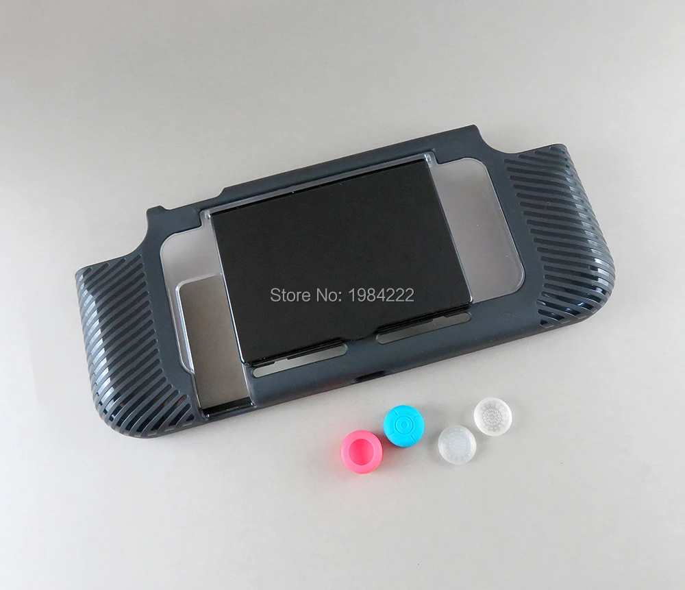 1 zestaw miękkich etui ochronnych z TPU do konsoli Switch NS NX Uchwyt z gniazdem na kartę do gier Osłony antywstrząsowe 6 w 1