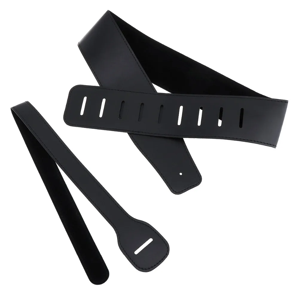 Adjustable Guitar Strap Belt PU Leather Acoustic Folk Electric Bass Guitar Belt Musical Instruments Parts & Accessories