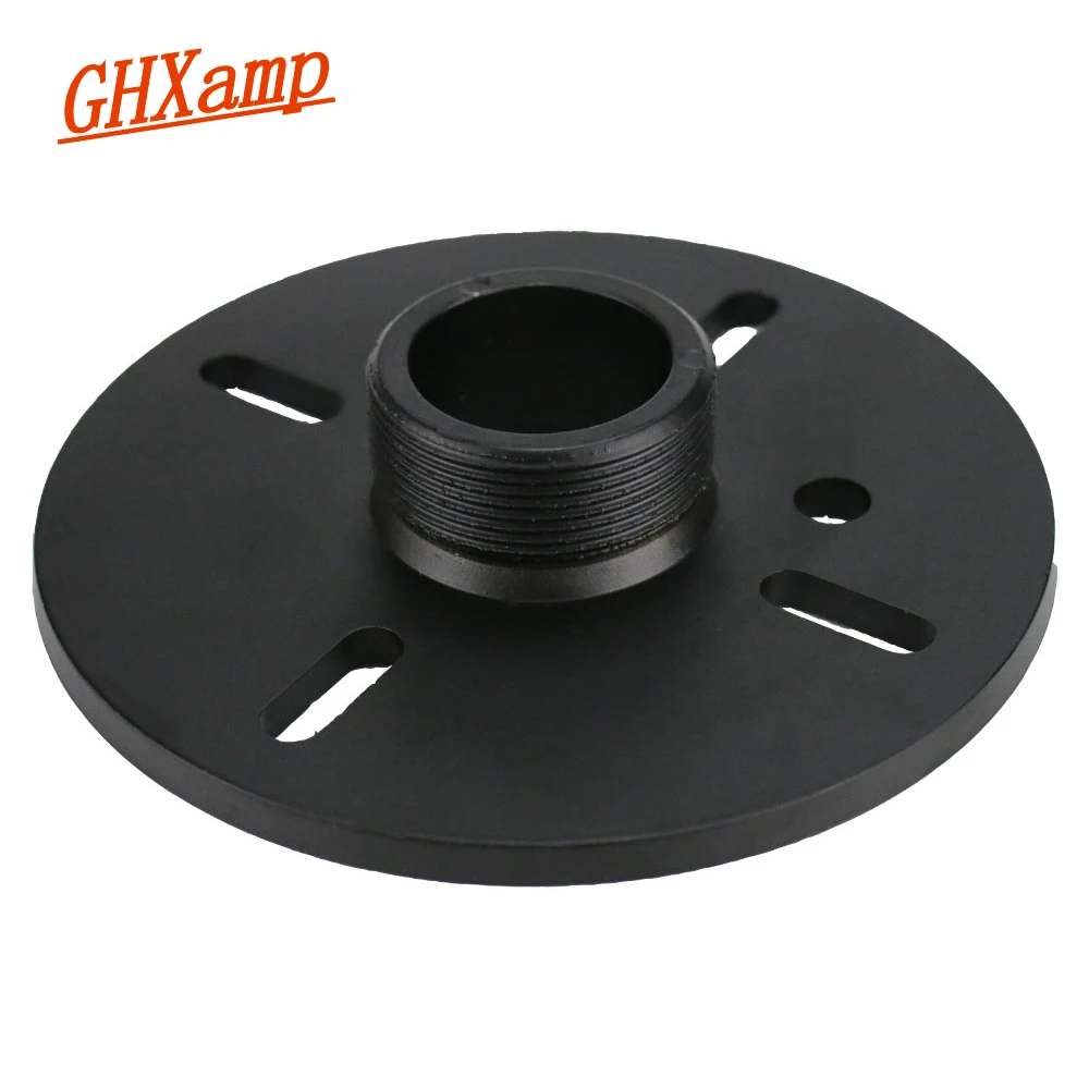 GHXAMP Aluminum Tweeter Horn 34 44 51 Core Terble Speaker Interface Universal Horn Adapter Plate Flange Stage Speaker 1pc