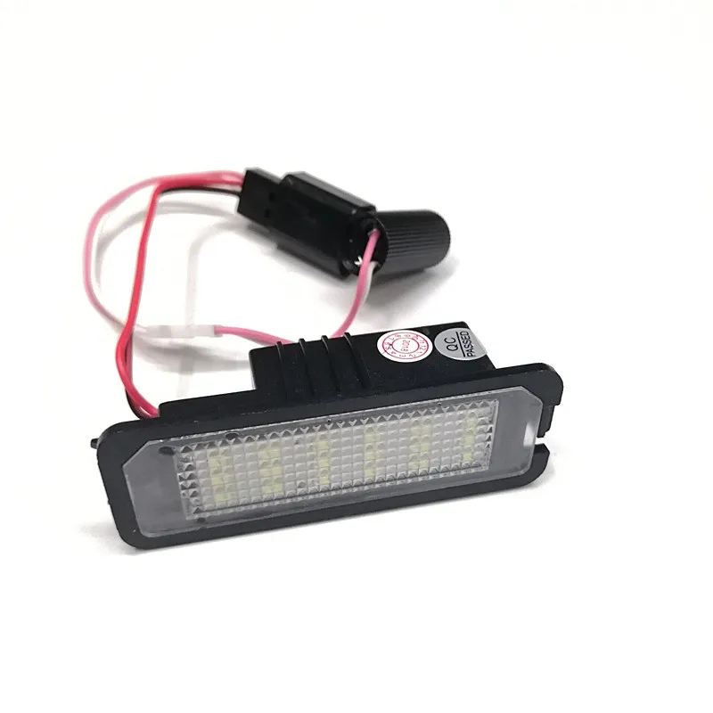 2pcs LED License Plate Light for VW Golf 4/ 5 Passat  CC Polo  use