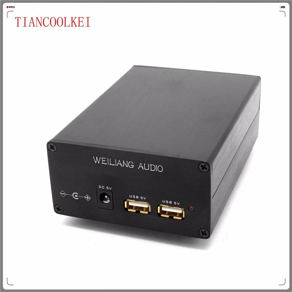 DC 5V 1.5A USB 15W DC port dual output LT1086 core + two-stage CLC filter linear power supply