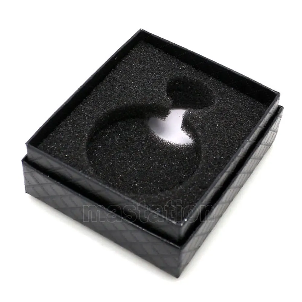 High Quality Pocket Watch Box Accessories Black Velvet Gift Boxes Cases Drop Shipping WB08