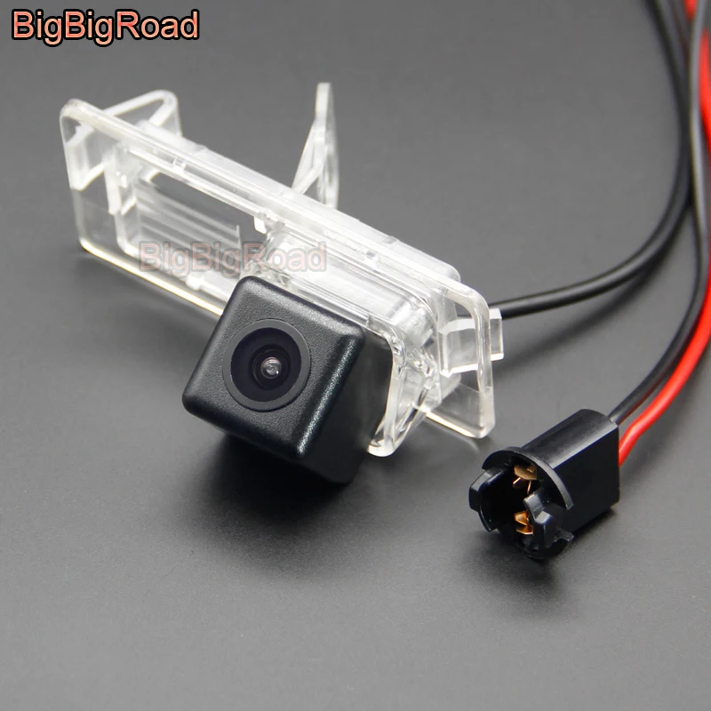 BigBigRoad For Renault Clio 4 IV 2012~2016 Car Back up Rear View Camera / HD CCD RCA NTST or PAL / License Plate Lamp OEM