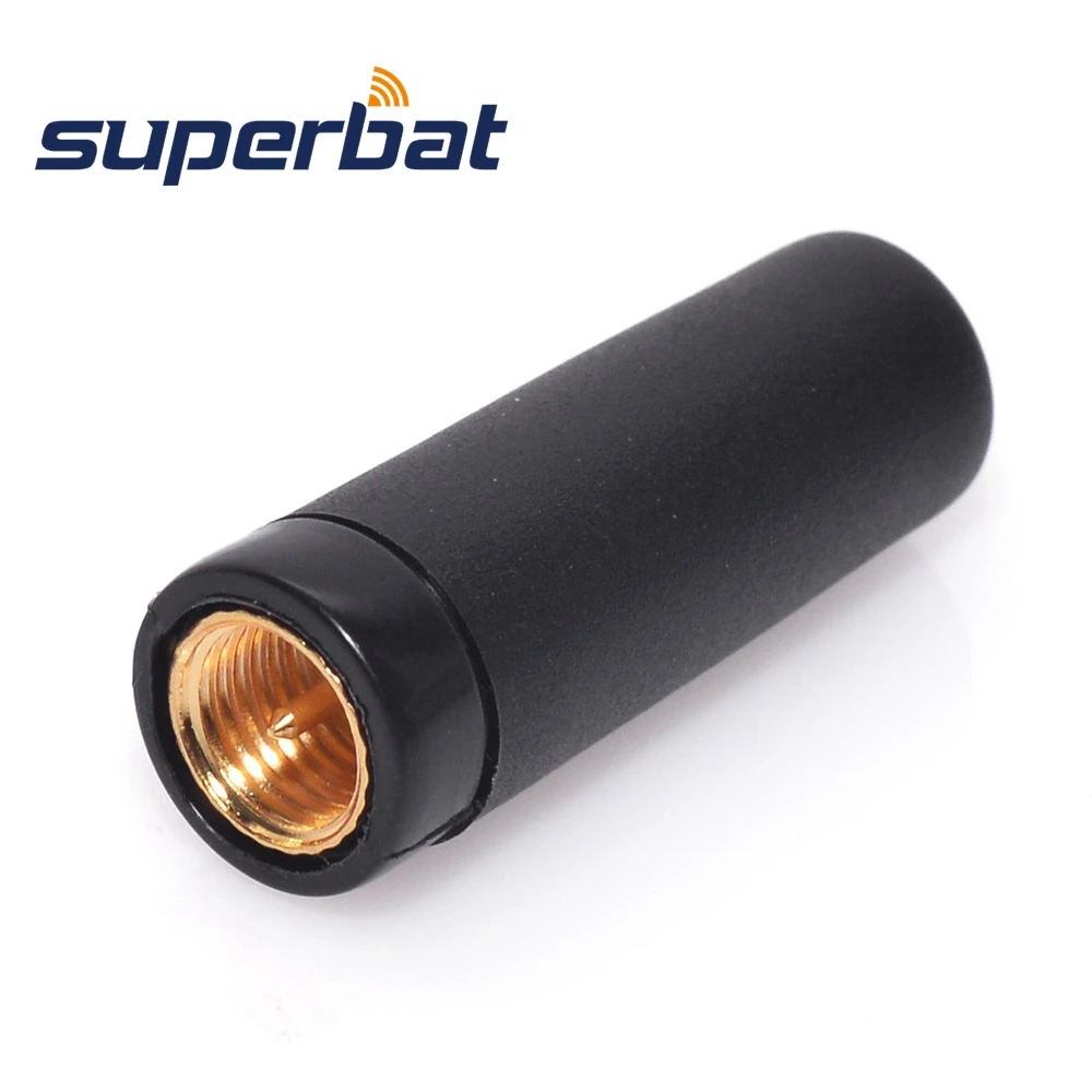 Superbat 2.4GHz 2dbi Omni WiFi Antenna Flexible SMA Male Inner Connector for 802.11b 802.11g Wireless Router