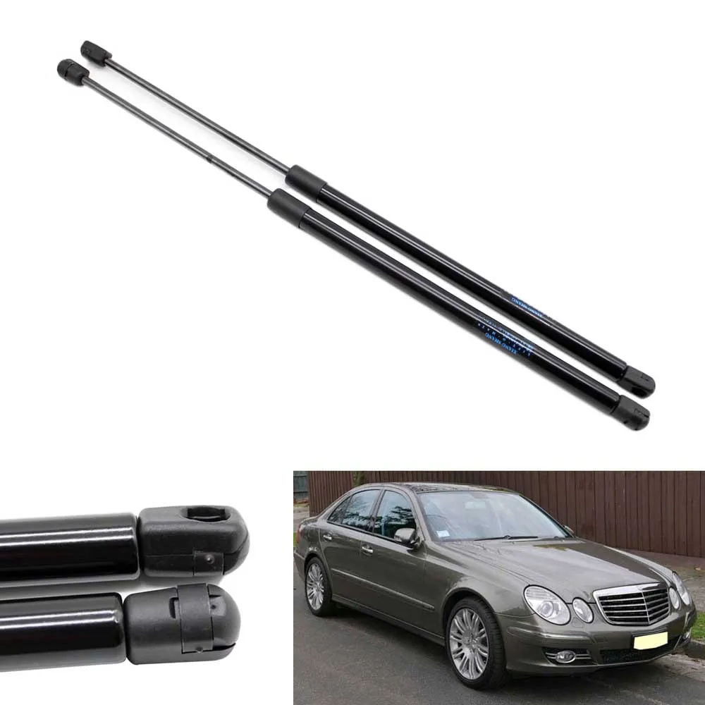 2pcs Auto Bonnet Hood Lift Support Gas Struts For Mercedes Ben z W211 E Class 2005-2010 W219 E200 E220 E240 Sedan Coupe 680 mm