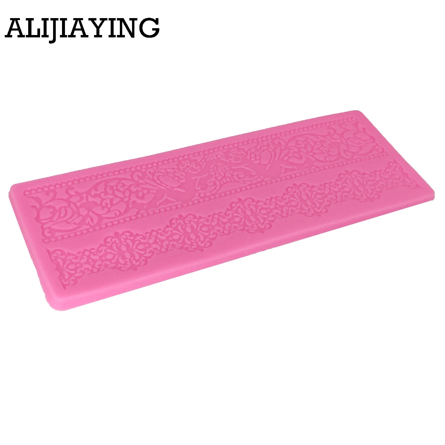 M0361 Lace flower pattern/border Silicone Mold Cake Decorating Tools Baking Tools For Fondant Cakes Wedding Tools