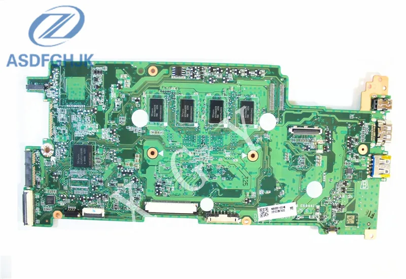 FOR Acer For Chromebook C738T Laptop Motherboard N3150 CPU 4GB RAM NB.G5511.00H NBG551100H DA0ZHRMB6F0 100% Testing Ok