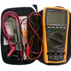 1pcs Vichy Vici VC99 3 6/7 Auto range digital multimeter with bag+Alligator Probe+Thermal Couple TK cable