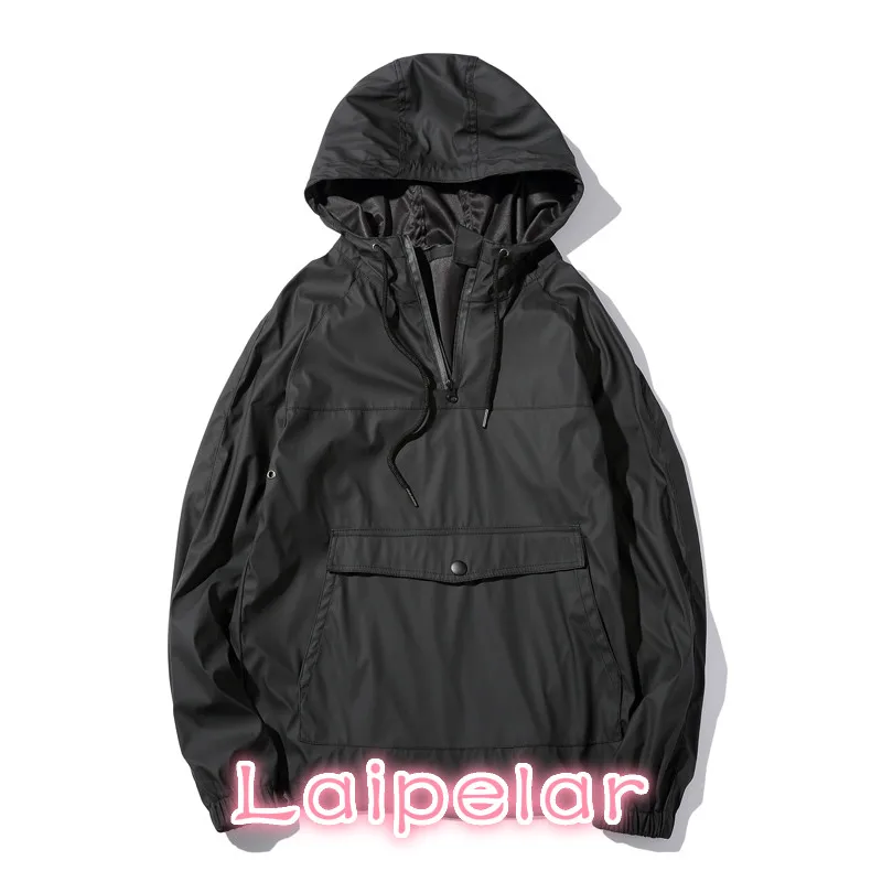 

New Fashion Autumn Men's PU Leather Hoodies Men Jacket Tracksuits High-quality Winter Men Slim Fit Front Pockets Men Sweatshirt